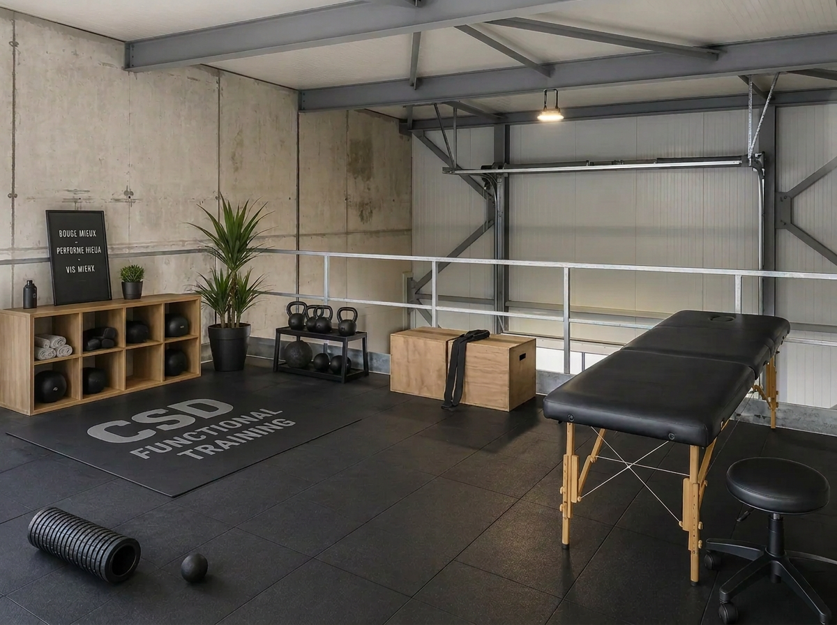 La mezzanine mobilité de CSD Functional Training